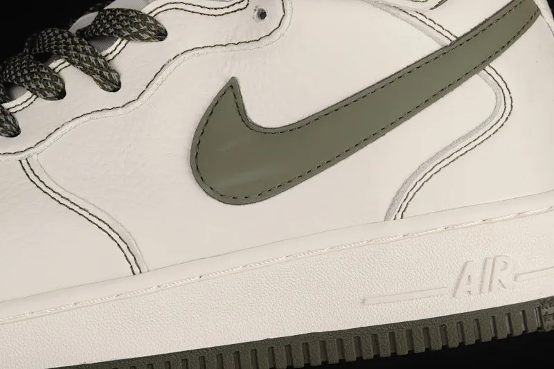 All Categories Nk Air Force 1 Air Force Series Nk Air Force 1 Mid Air Force Mid Nk Air Force 1'07 Mid Beige Army Green Starry Air Force One Mid Casual Shoes RD6698-123